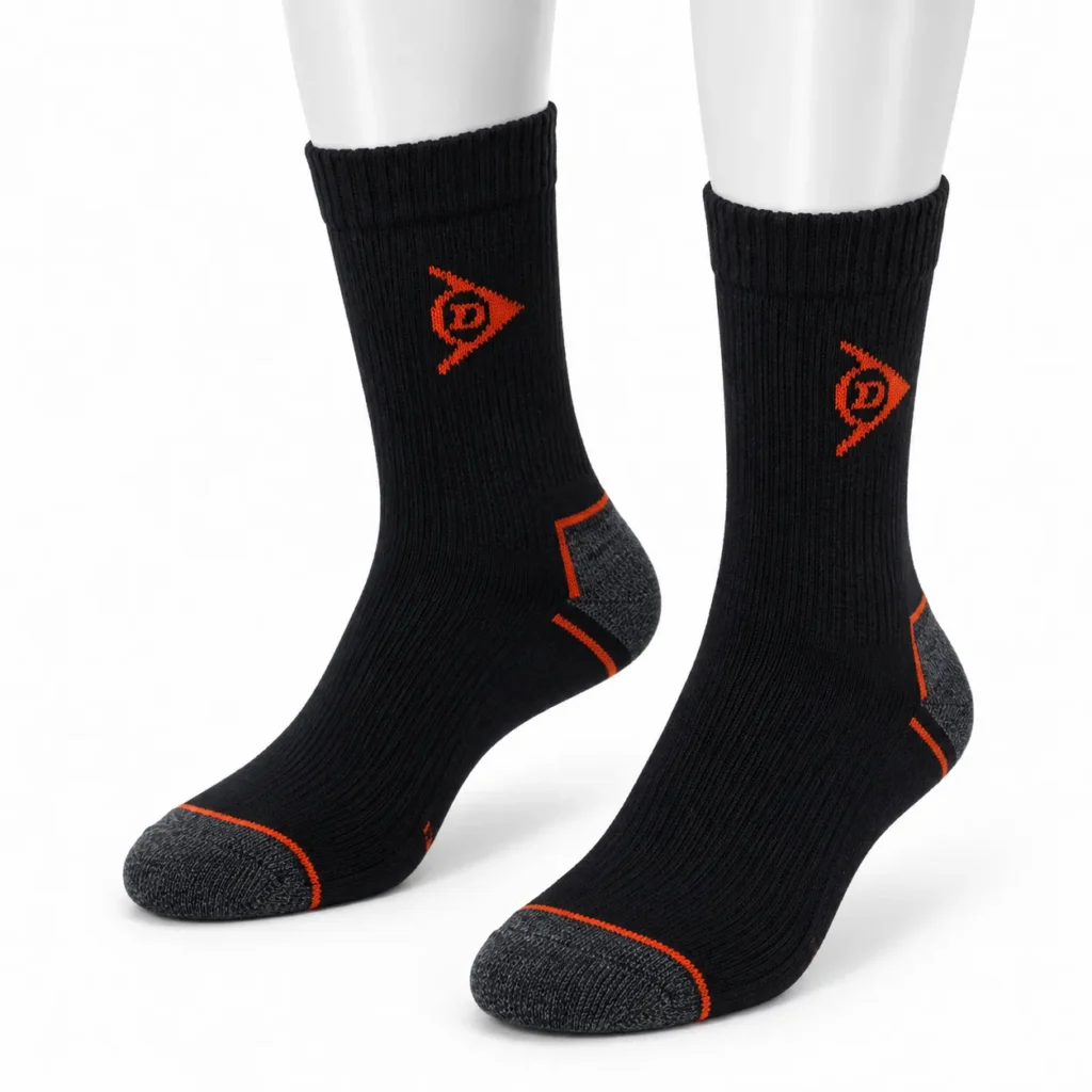 پک ۳ جفتی جوراب کار دانلوپ Work Socks مشکی