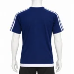 Navy Athletic T-Shirt Back View.png