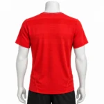 Red Athletic T-Shirt Back View.png